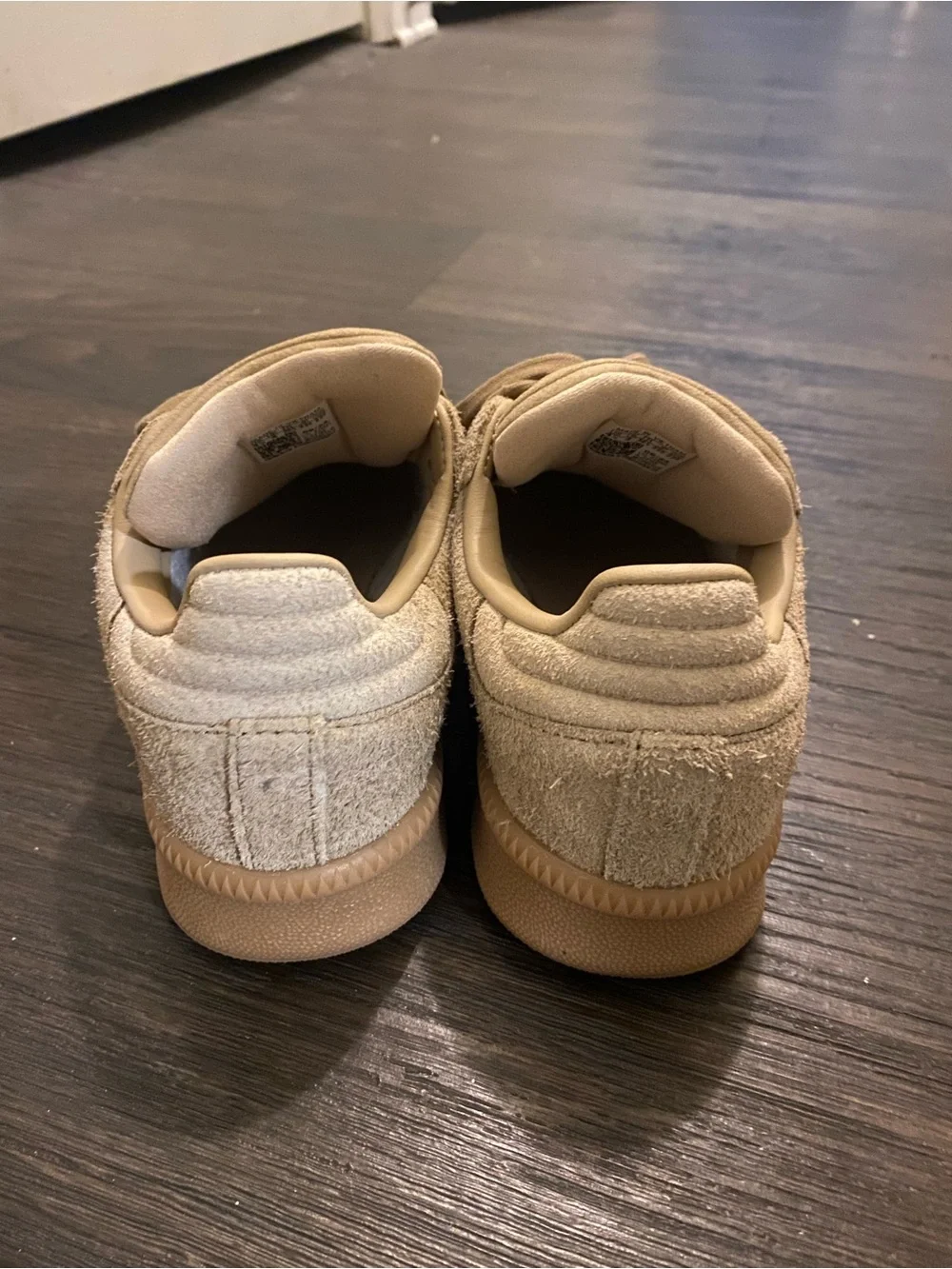 Adidas Kids samba Suede Sneakers in tan
